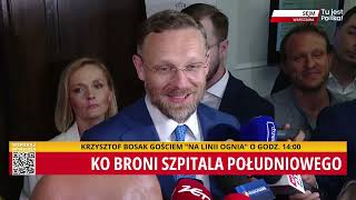 Patologia goni patologię! KO broni Szpitala Południowego. RAPORT WIADOMOŚCI wPolsce24