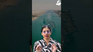 The Ship That Froze Global Trade! 🚢💥 | Suez Canal Explained #suezcanal #globaltrade #short #yt