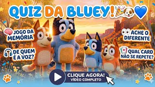 DESAFIO BLUEY! 💙🐶 Você Consegue Acertar Todas? | Quiz Super Divertido!