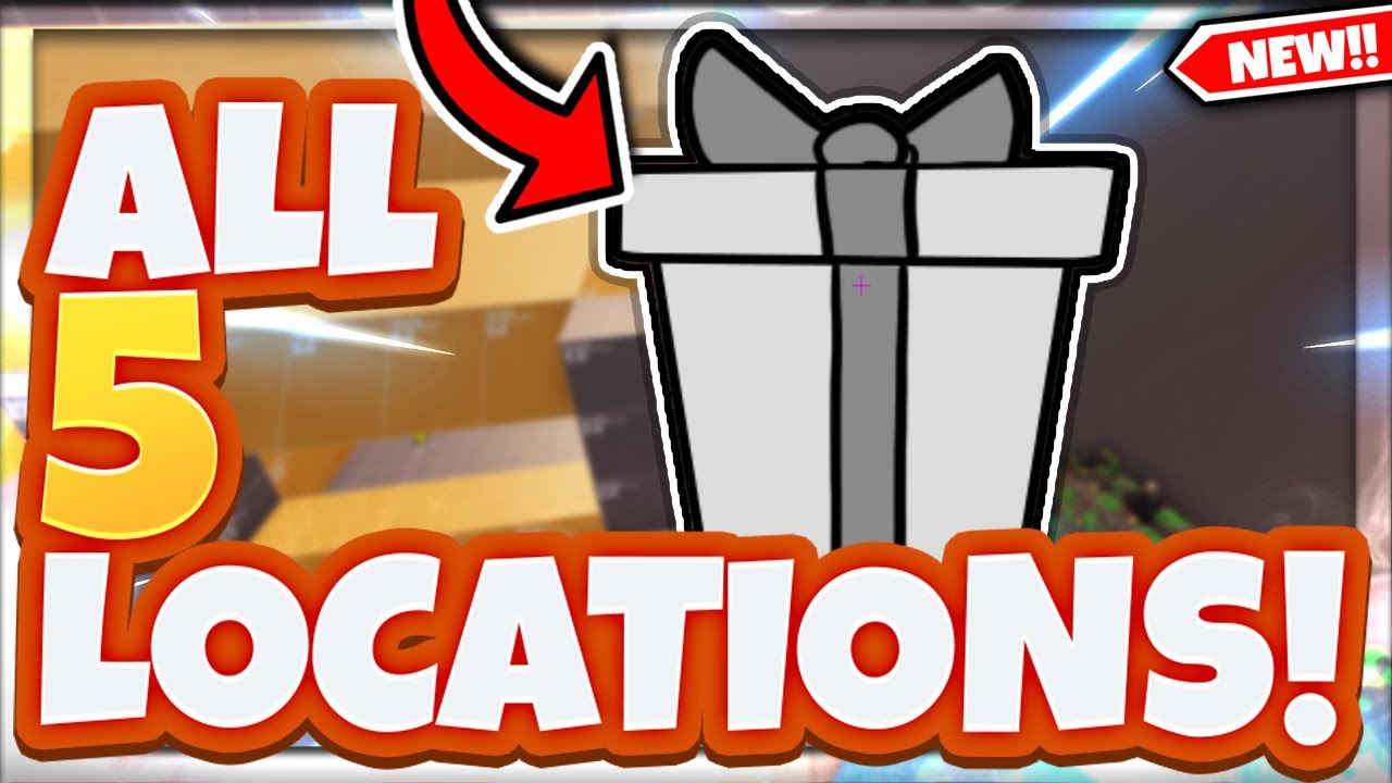 ALL *5* GIFT LOCATIONS In Roblox Arsenal! Winter Event Part 2!