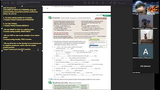 Touchstone 3 Unit 10 to 12 TEST REVIEW, present perfect continuous, simple past passive, etc...