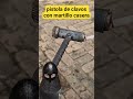 cómo hacer una pistola de clavos con martillo casera #soldadura #soldar