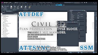 Civil 3D - Setting up a title block with dynamic fields for plan production #civil3d