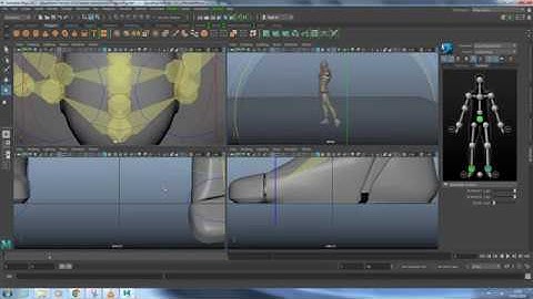 Animating A Walk Cycle In Maya Part 1