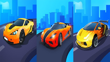 Race Master 3D VS Racing Master VS Crazy Rush 3D - All Levels SpeedRun Android iOS Gameplay Ep 1
