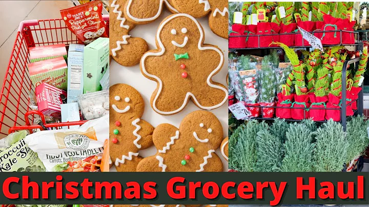 *HUGE* Christmas Grocery Haul | Trader Joes, Walmart, Target, & Aldis | Food, Drinks, & Activities