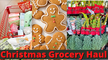 *HUGE* Christmas Grocery Haul | Trader Joes, Walmart, Target, & Aldis | Food, Drinks, & Activities