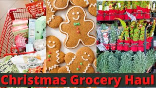 *HUGE* Christmas Grocery Haul | Trader Joes, Walmart, Target, \& Aldis | Food, Drinks, \& Activities