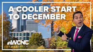 A cooler start to December in Charlotte Chris Mulcahy forecast