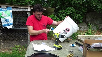 How To Setup a Gravity Fed Automatic Watering System