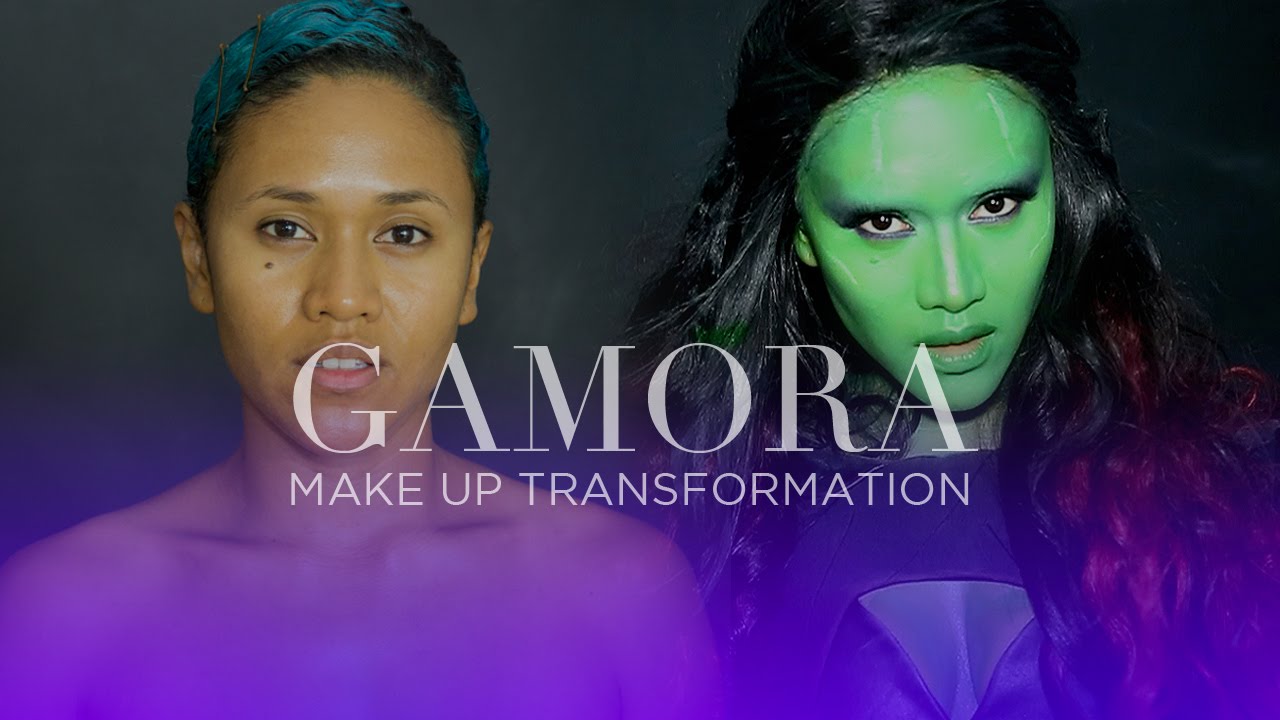 gamora guardians of the galaxy hair