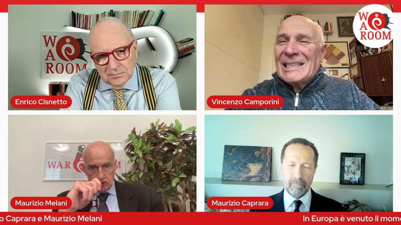 War Room di Enrico Cisnetto con Vincenzo Camporini, Maurizio Caprara e Maurizio Melani