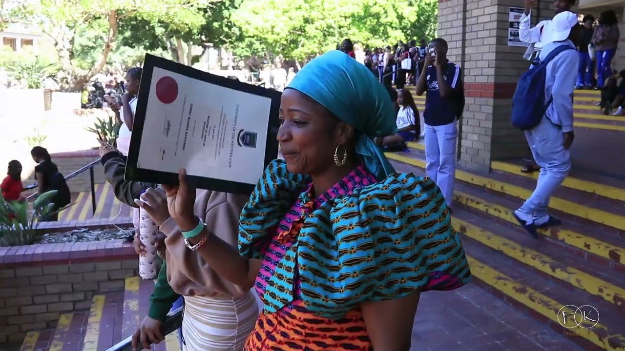 MANNIX'S GRADUATION at UWC Bellville Campus