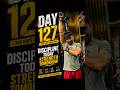 Day 127 / 365 Days challenge motivation videos #nodrugs #gymmotivation #challenge