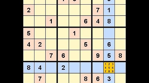 How to Solve The Hindu Sudoku Hard January 3, 2022