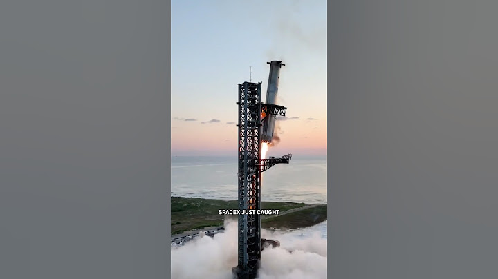 How SpaceX Just CAUGHT A ROCKET BOOSTER