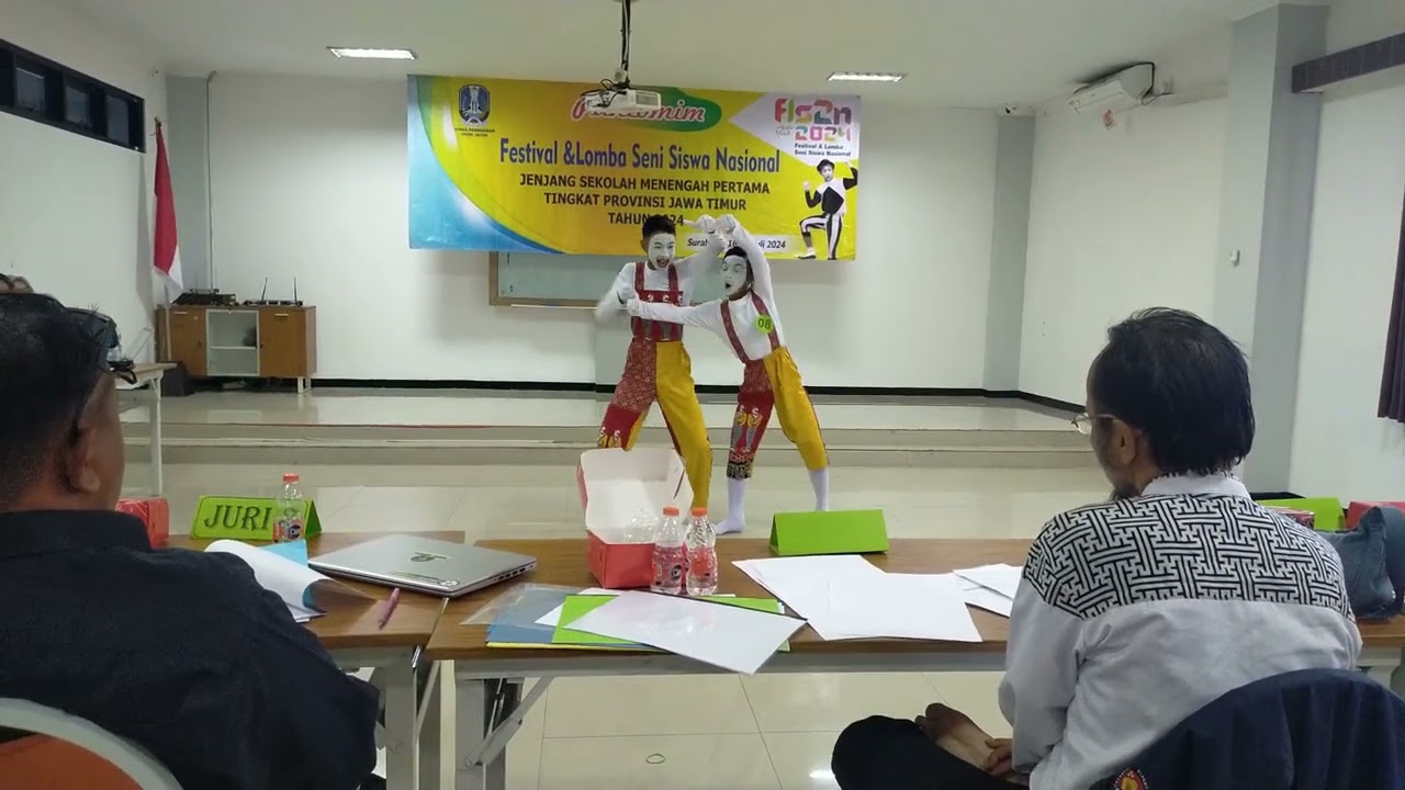 Juara Harapan 3 Pantomim FLS2N Tingkat Provinsi Jatim 2024 (Part2) - SMPN Model Terpadu Bojonegoro