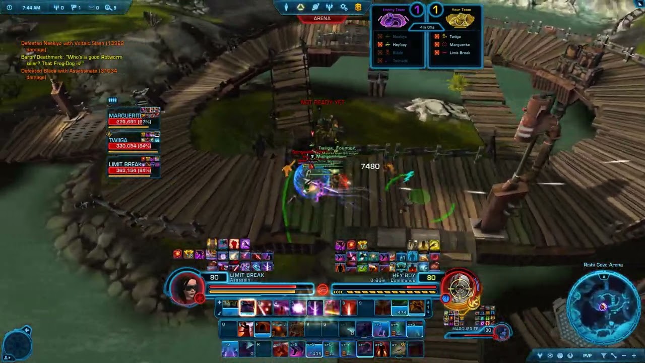 Deception Sin 3v4 Arena - Swtor 7.7 PvP