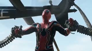 Spiderman VS Dr. Octopus Bridge Fight Scene In Hindi | Spiderman No Way Home HD Clip  bisual..📈📈