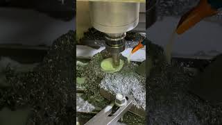 A hole full of pleats 😁 #cnc #cnctutorial #machine #machining #shortvideo