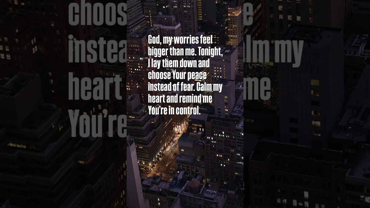 When anxiety rises, pray this. 💙 