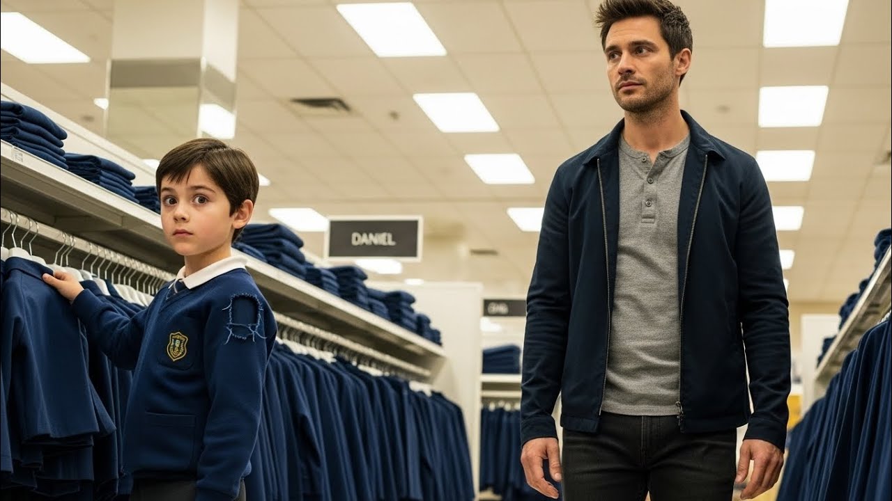 “The Boy in the Torn Uniform No One Noticed — Until a CEO Walked Into His School”