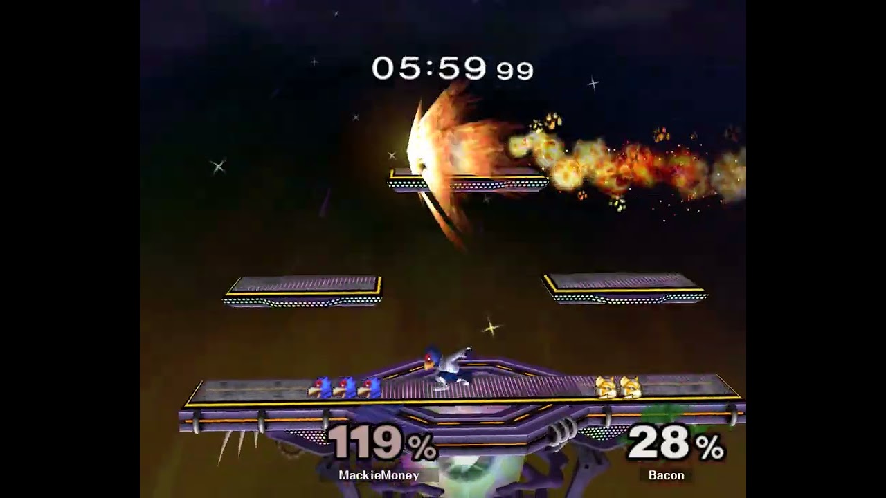 [ass] 173 - Melee Singles LR2 — Bacon ⟮Fox⟯ vs MackieMoney ⟮Falco⟯