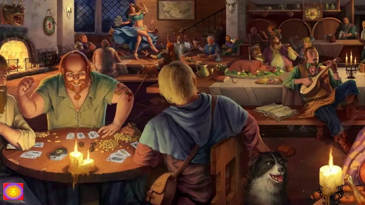 Epic Fantasy Medieval Tavern Inn Music for 1Hour  Rest - Study - Relaxation Relaxation -Part 1