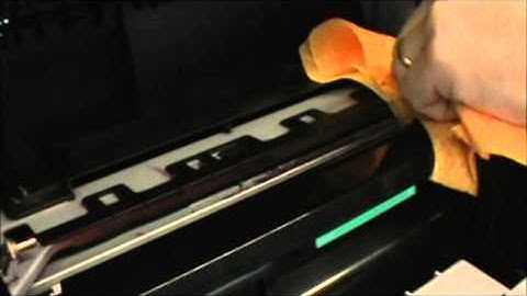 HP 4700 - How to Replace the Fuser Assembly