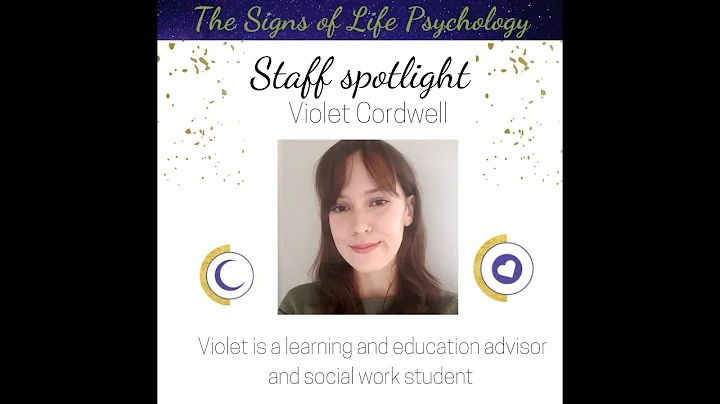 Introducing Violet Cordwell: The Signs of Life  Le...