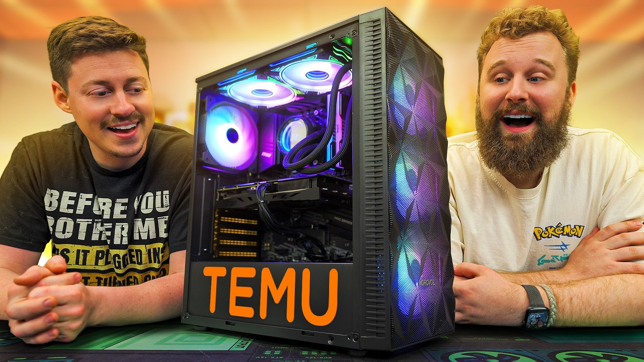We Built a Gaming PC ONLY Using TEMU