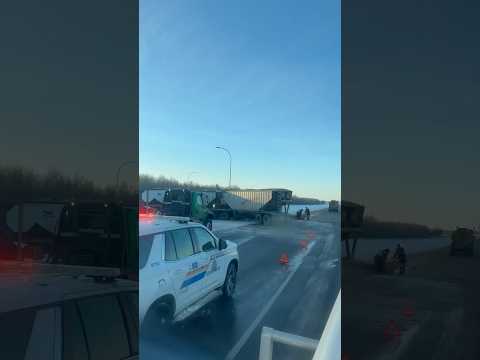 WHEN TEMPERATURE CHANGE FROM -29 TO -8. AND DRIVERS STILL IN A HURRY.