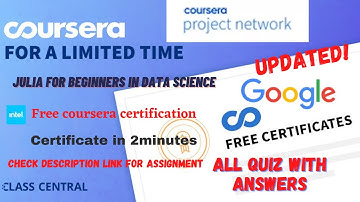 Julia for Beginners in Data Science, All Quiz Answers.#coursera #learning #learn #answers #quiz