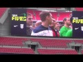 Saltley stallions fc at wembley national anthem