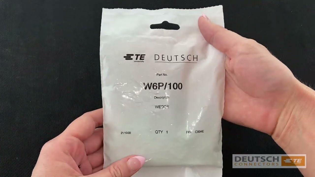 Deutsch W6P/100 DT Series 6 Way Wedgelock (Bag of 100)
