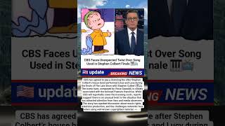 CBS Faces Unexpected Twist Over Song Used in Stephen Colbert Finale 🎹📺