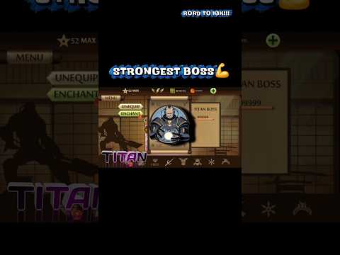 Titan Shadow Fight 2 #shadowfight2 #shadowfight2gameplay #titan #nekki #gaming #short #shorts #sf2