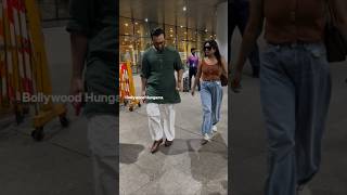 #saifalikhan clicked at the #airport in style #shorts