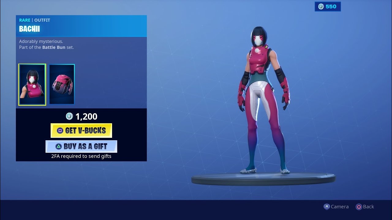 New BACHII Skin in Fortnite