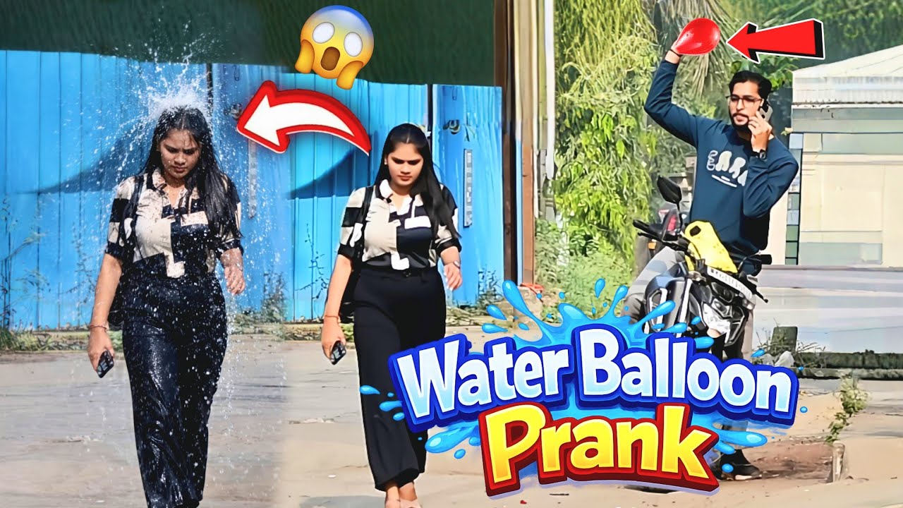 Water Balloon Prank 😅 | Prakash Peswani | 