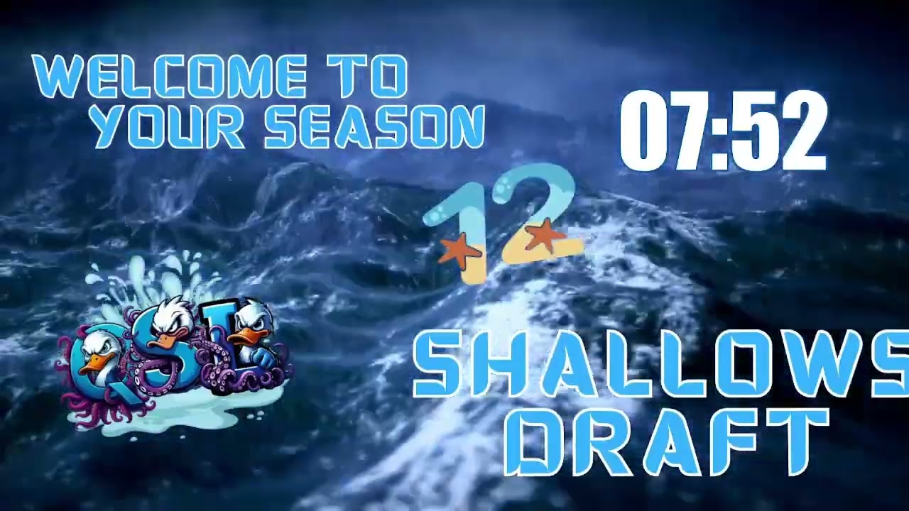 QSL SEASON 12 PUDDLES DRAFT!!!!