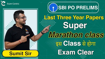 SBI PO Prelims 2020 | Marathon Class (Maths) | Last Three Year Papers | Sumit Sir @mathsbysumitverma Live