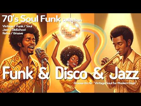 70's Funk & Disco Soul Grooves ✨70s Pearl Spin & Exotic Perfume Trail🐚🔮 Soul Funk, Jazz Funk Mix 🎹