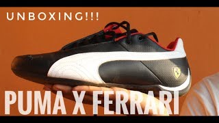 Puma ferrari sneakers..... unboxing!!!!