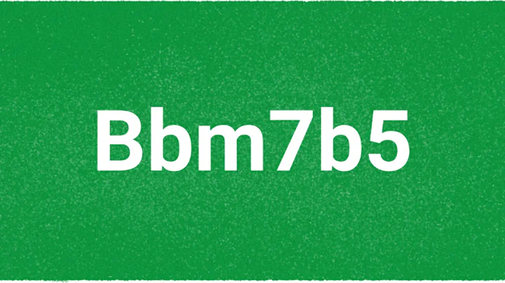 ONE CHORD WORKOUT - Jazz Backing Track Jam - Bbm7b5