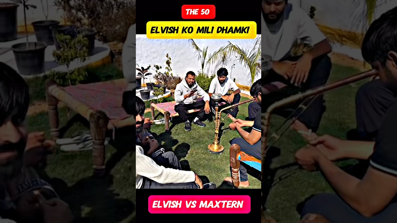 Maxtern Vs Elvish Yadav In The 50 😳😱📈 