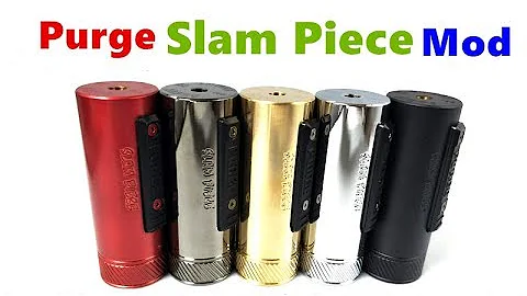 Purge Slam Piece mechanical mod Side button mod from Wejoytech