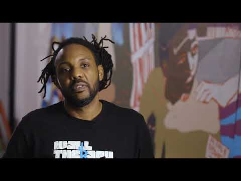 Defund The Police, Invest In Communities Mural Project - Vincent Ballentine