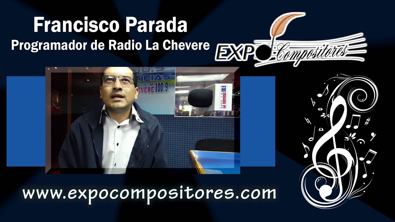Francisco Parada programador de radio la chevere en el salvador YouTube