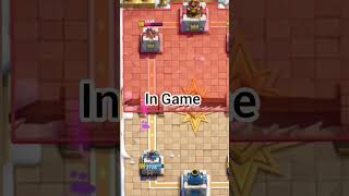 pro tips VS in game #clashroyale